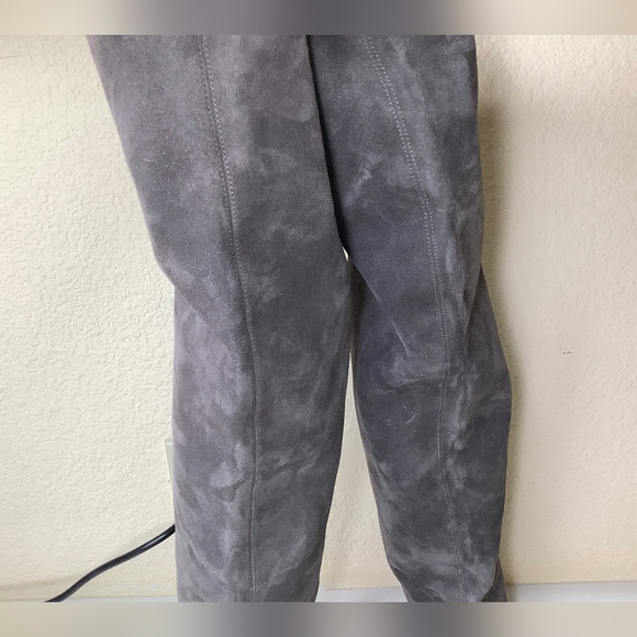 Saint Laurent Paris Over Knee Cat 90mm Suede Thigh Boot 38 - Picture 8 of 15